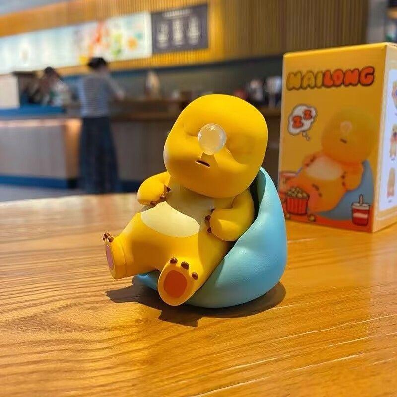 Vixplorn Mainan Figure Nailong / Dekorasi Nailong Dino Kuning Asli / Mainan Nailong Hadiah Kado / Premium Dinosaurus Kuning Gemoy Dino Lucu Unik | Kekinian