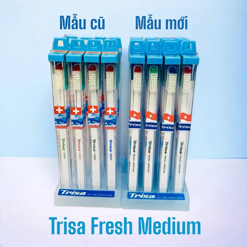 Combo 4 Bàn Chải Đánh Răng Trisa Fresh 6
