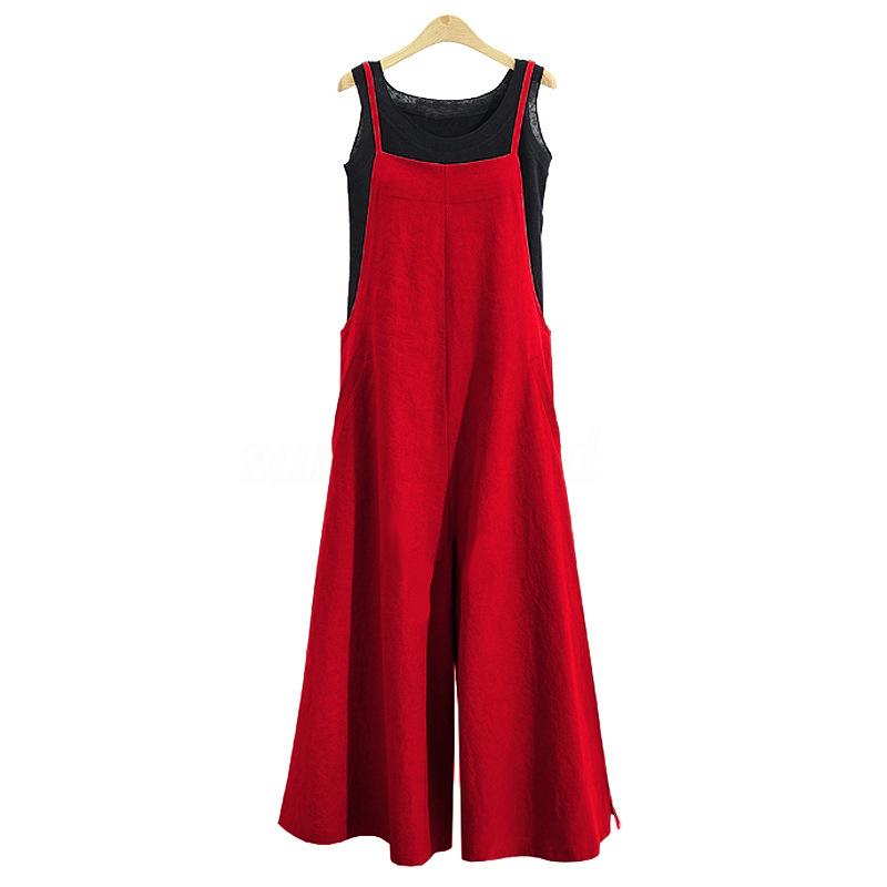 Product Introduction of 2024 new beautiful women's loose jumpsuit, casual jumpsuit Overalls Lady Basic Fitted Minimalist Sleeveless Womenswear Lingerie Comfort 18
