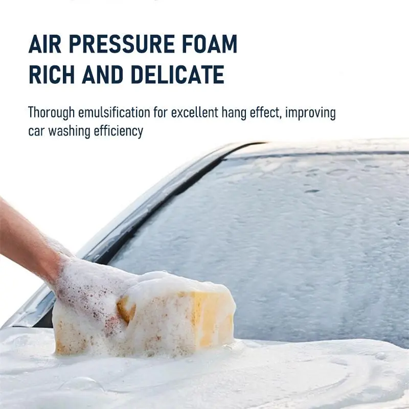 Hand Pump Foam Sprayer, 2l Pneumatic Washer, Easy Car Wash Foam Snow Foam High Pressure Car Wash Spray Bottle for Car Home Cleaning 5