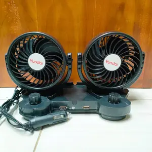 Kipas Angin Mobil Yundai Universal Bisa untuk 12Volt maupun 24Volt