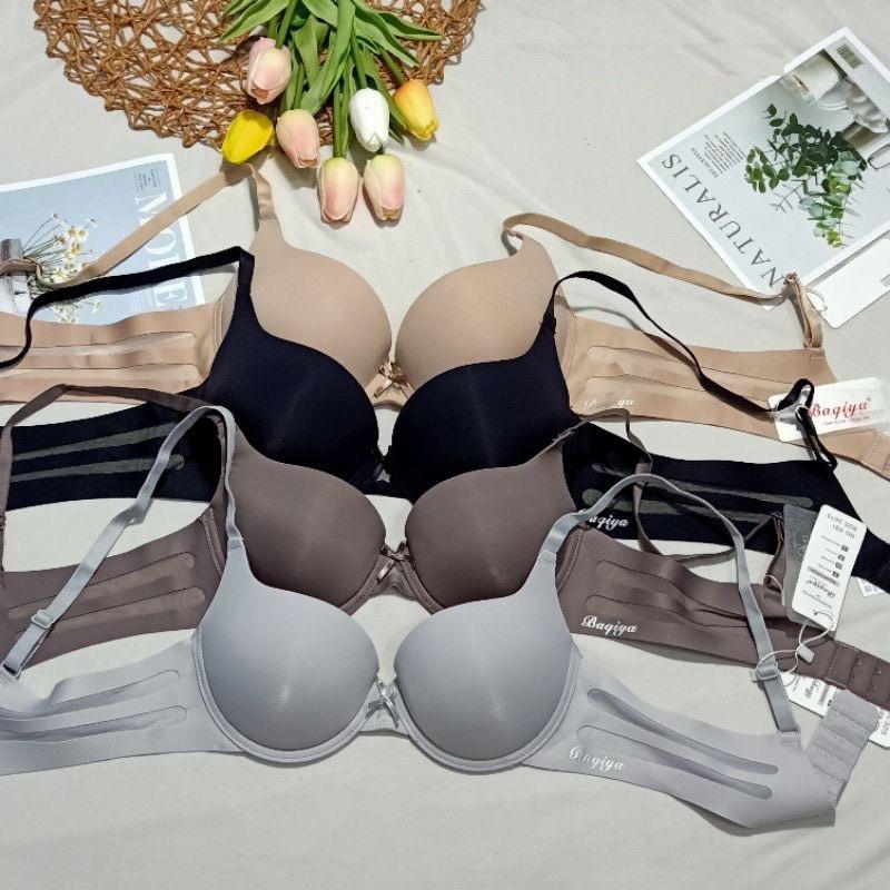 Áo lót nữ có gọng nâng ngực su trơn cao cấp bản lưng cao su non -k91- size 34 36 38.