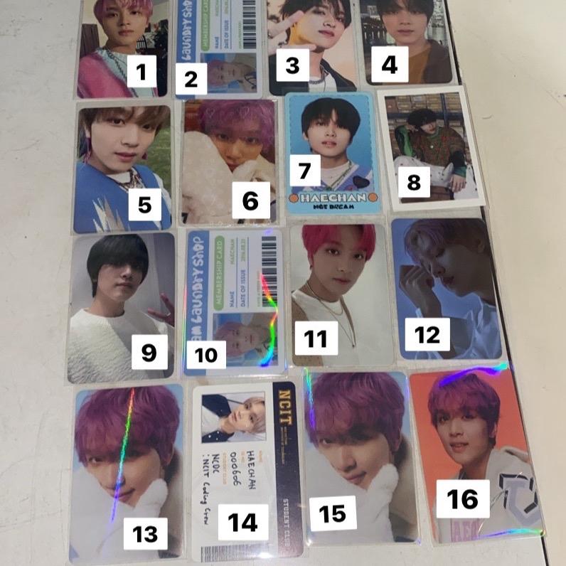Readystock Photocard Haechan NCT Official 0