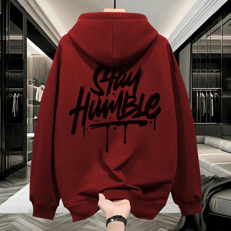 Product Introduction of 100% Cotton Vintage Casual Text Print Oversize Hoodie for Men and Women Unisex 20