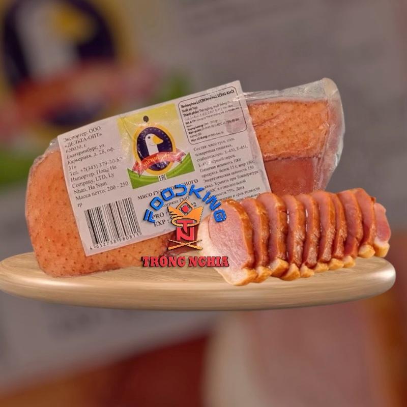 Lườn Ngỗng Hun Khói Nga size đại - Mua 3 tặng 1 ( không giao miền bắc) 0
