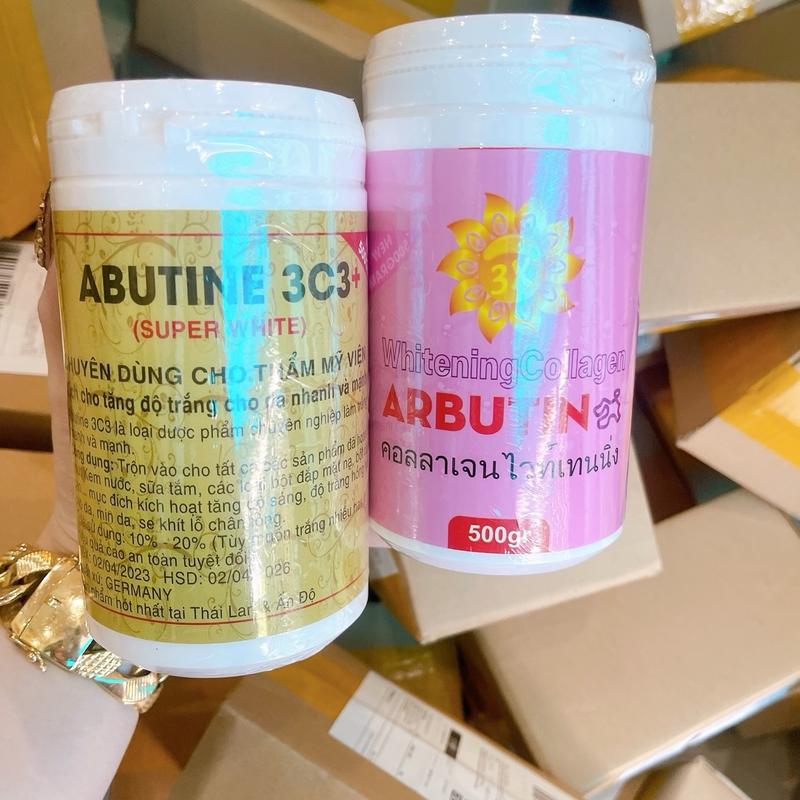 [ HỦ TO 500Gram]: KEM BODY ARBUTIN HỒNG + KC3 VÀNG MỚI  ( Thái Lan ) - Hỗ Trợ Dưỡng Sáng Da Body 500gram ( CHÍNH HÃNG )