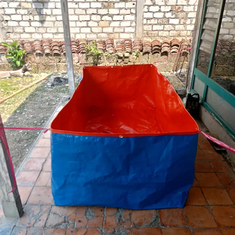 TERPAL KOLAM IKAN TEBAL A12 UK 200×100×75 4
