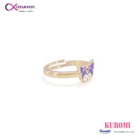 Gambar Cincin Anak Lapis Emas Collexion Kuromi Bow Gold Plated Ring Gold dari Collexion Kota Administrasi Jakarta Utara 3 Tokopedia