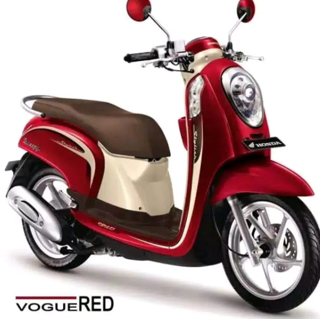 Kulit Jok Motor Scoopy standatr Coklat