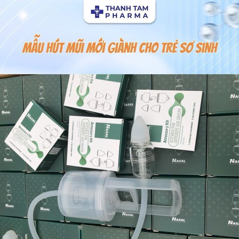 [ HÚT MŨI SƠ SINH LOẠI 1]  Dụng cụ hút mũi cầm tay, máy hút mũi cầm tay an toàn cho bé SƠ SINH- Sản phẩm làm loãng dịch nhây tạo độ ẩm