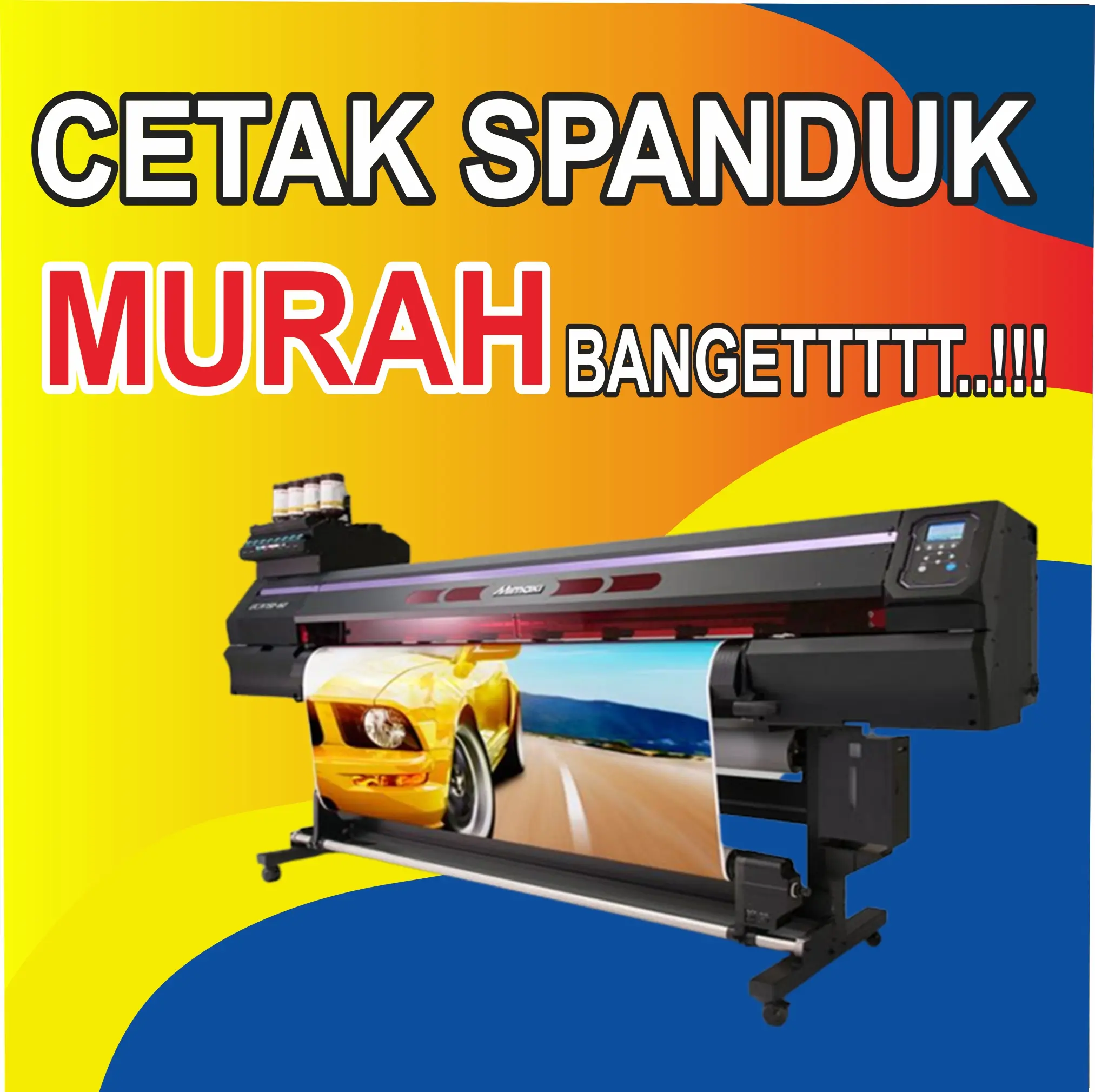 Cetak Spanduk Toko/Warung makan Satu Hari Jadi Murah Banget