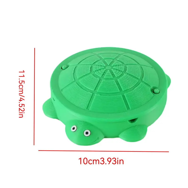 Turtle Design Storage Box, Cute Turtle Shaped Jewelry Ring Necklace Storage Box with Lid, Home Organizer for Living Room Bedroom Garden Decoration 1