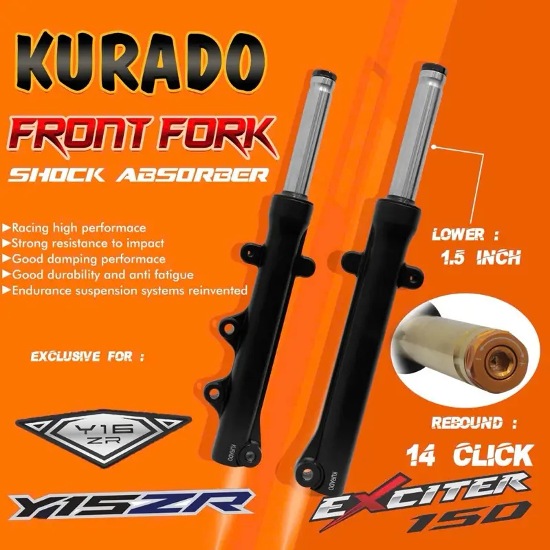 Phuộc Trước Vario/Click/ Exciter150 Kurado có kit rebound tăng chỉnh