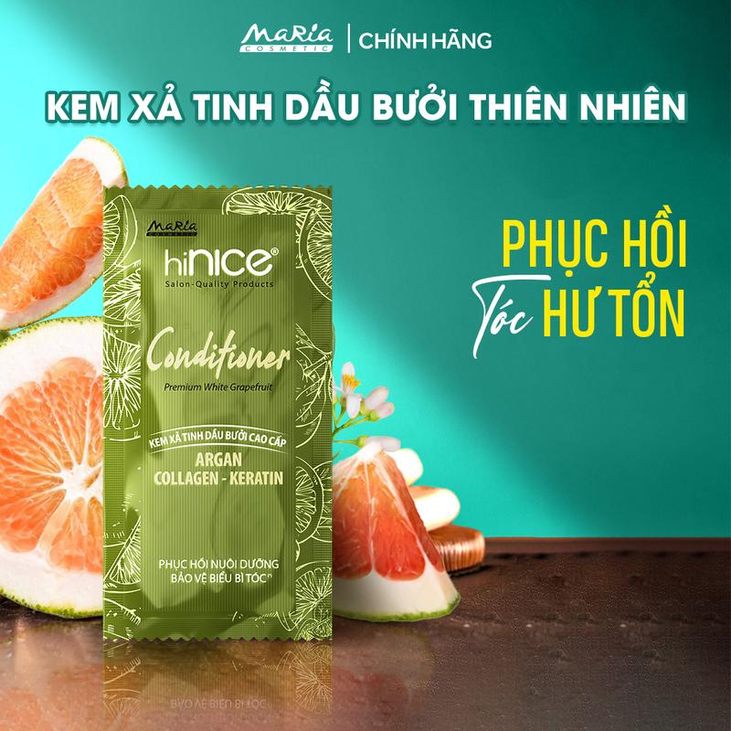  Dây Kem Xả Tinh Dầu Bưởi Thiên Nhiên hiNICE Grapefruit Conditioner Hỗ Trợ Phục Hồi Nuôi Dưỡng Tóc Giảm Rụng Tóc 