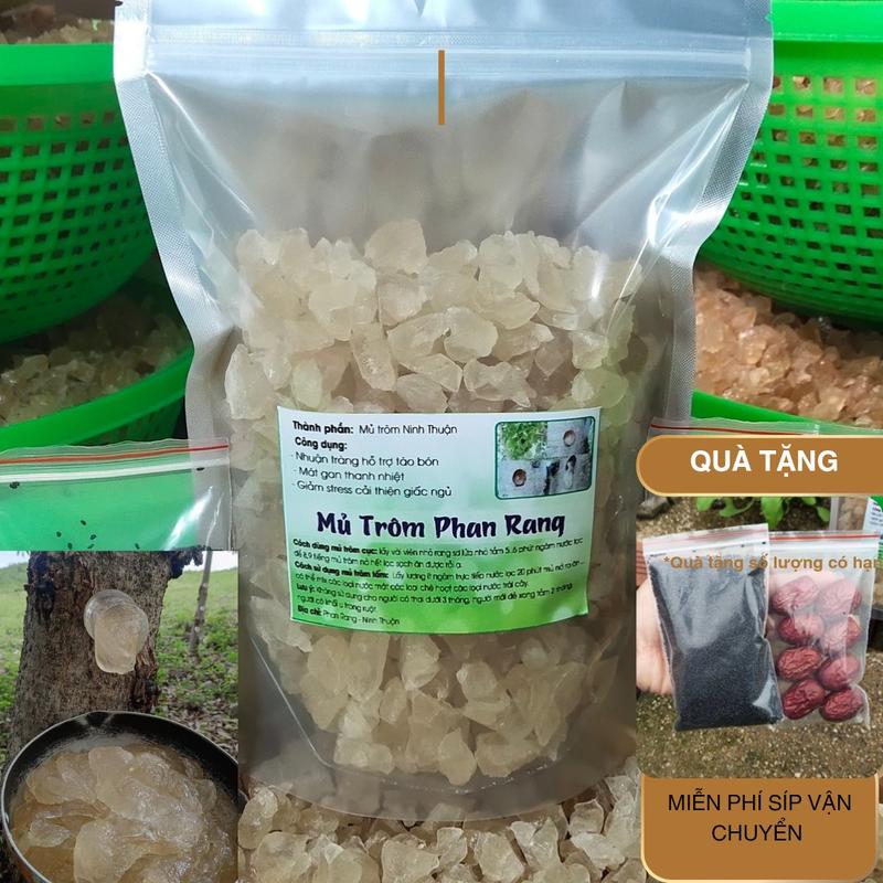 mũ trôm thiên nhiên bịch 1kí tăng kèm hạt é