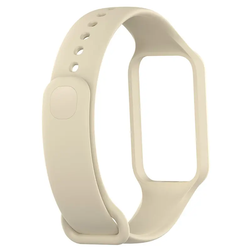 Silicone Strap for Mi Band 8 Active Xiaomi Redmi Band 2 Xiaomi Smartwatch Silikon Sport Rubber Band Tali Jam Tangan Smartwatch Xiaomi Miband 8 Active Redmi Band 2 Bahan Silikon Polos Warna 4