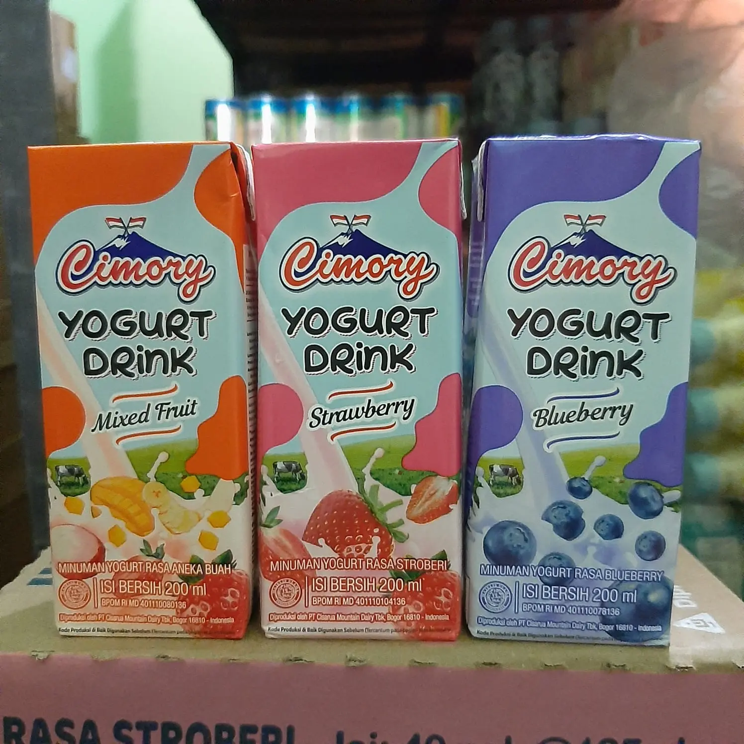 Cimory Yogurt Drink 200 ml ( 1 dus isi 24 pcs)