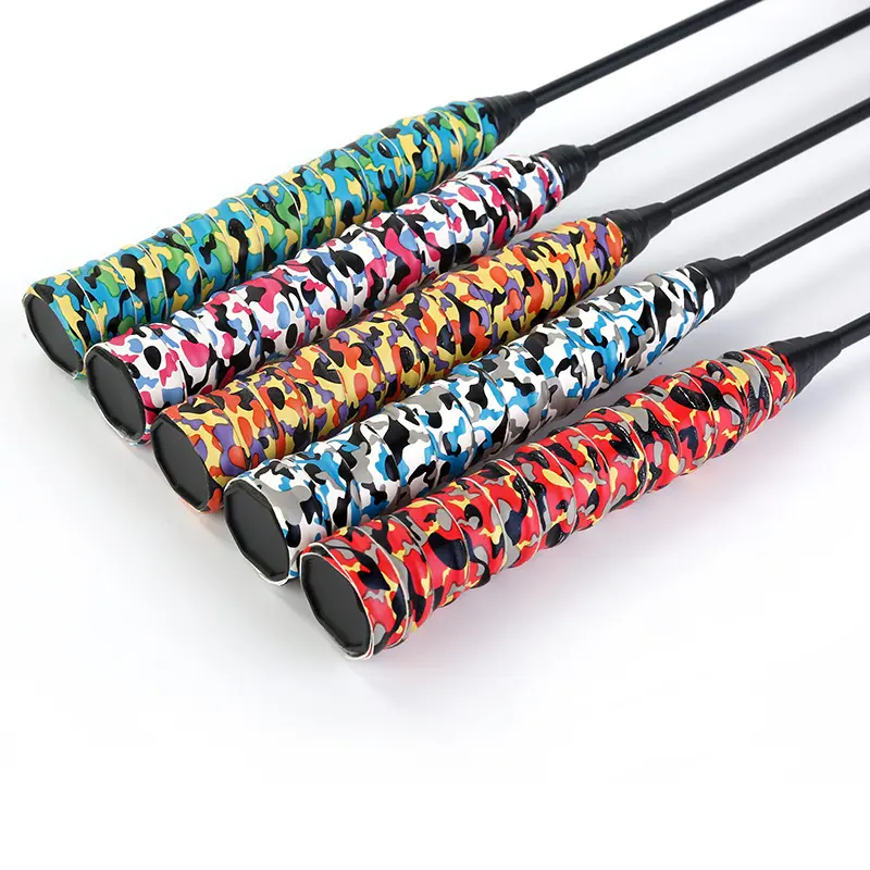 Grip raket badminton karet tulangan anti slip motif murah 0