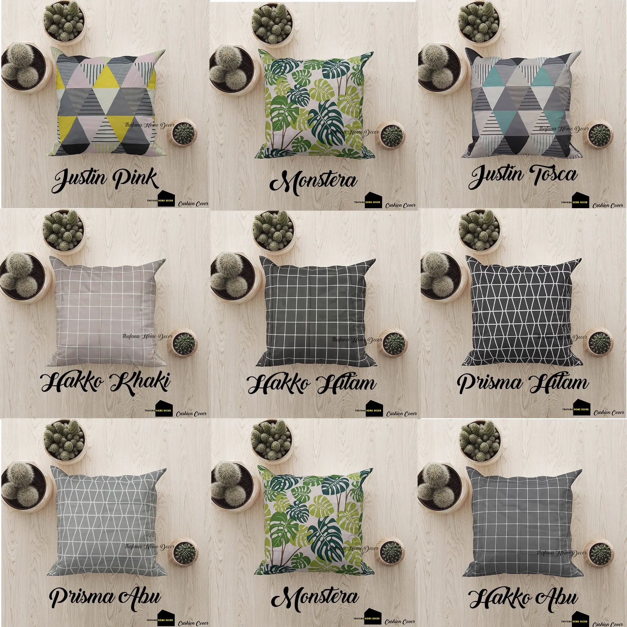 Sarung Bantal Sofa Thafana Home Decor