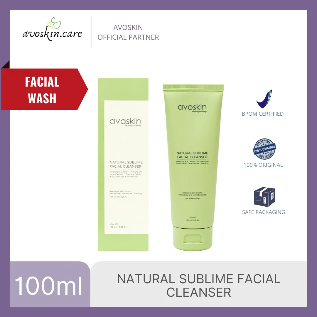 Avoskin Natural Sublime Facial Cleanser (EXP; 2027)