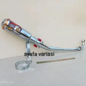 KNALPOT RACING KAWAHARA UNTUK SEMUA MOTOR ALL BEBEK,JUPITER LAMA/Z/BURHAN/Z1,SUPRA LAMA/SUPRA X 125,VEGA R NEW,SMASH,SHOGUN,DLL