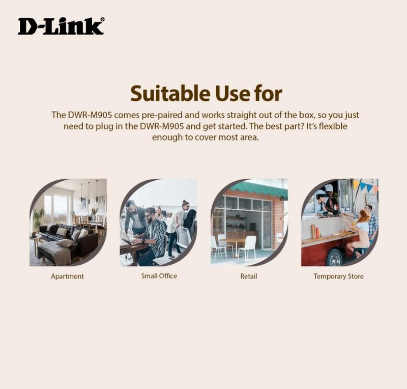 Product Introduction of ส่งฟรี. [ ซิมเทพ   Router D-Link ] DWR-M905 N300 Router แบบใส่ซิม รองรับ 4G/LTE ทุกเครือข่ายในไทย เราเตอร์ใส่ซิม Alot 40