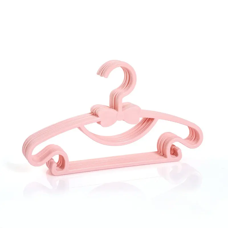 Gantungan Baju Bayi 5 Pcs Anak Hanger Multifungsi Warna Warni bahan PP 29CM 8