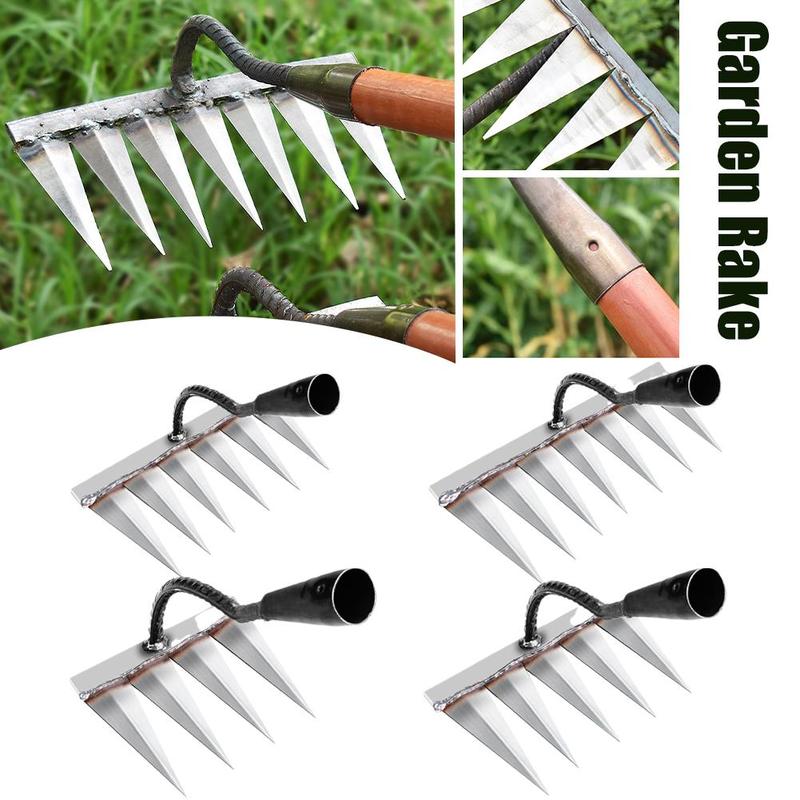 Product Introduction of Garden Weeding Rake Garden Hoe Weeding Handheld Garden Planting Hoe Rake Farm Garden Z7L3 37