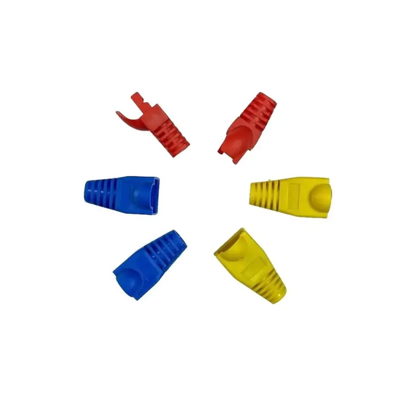 Đầu Chụp Hạt Mạng RJ45 Cao Su Nhiều màu sắc 0