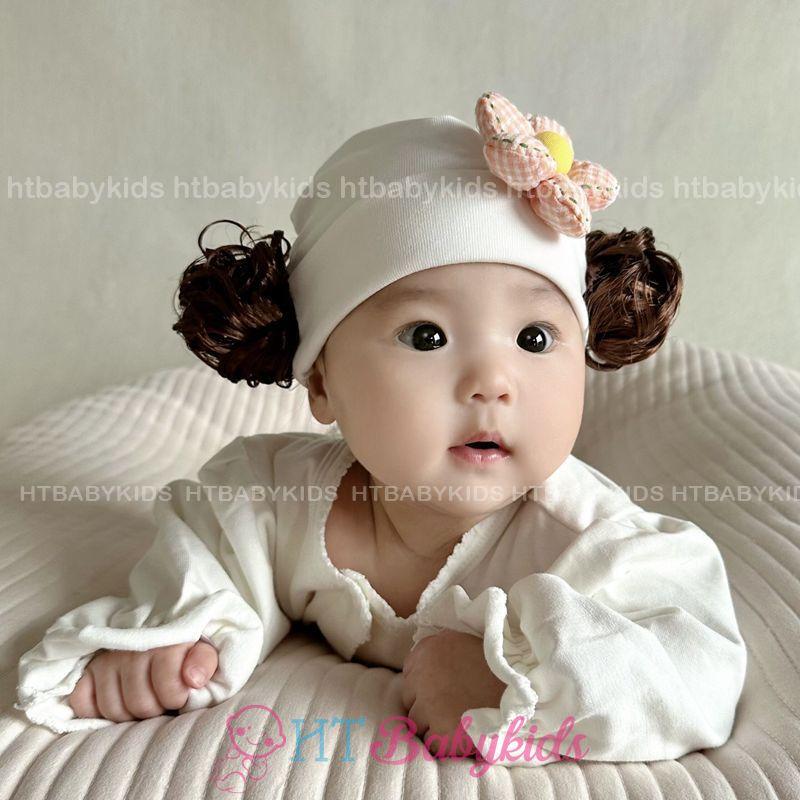 Tuban Tóc Giả Hoa Mai Xinh Cho Bé Gái Đi Chơi Noel Tết 6