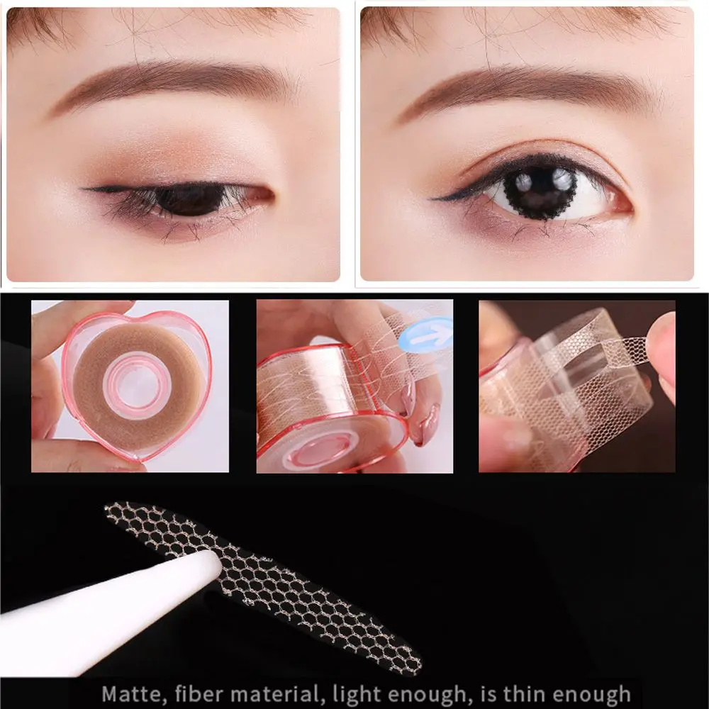 Waterproof Beauty Big eyes Make up tool Natural Eyelid Lifting Tape Double-fold Eyelid sticker Ultra Invisible