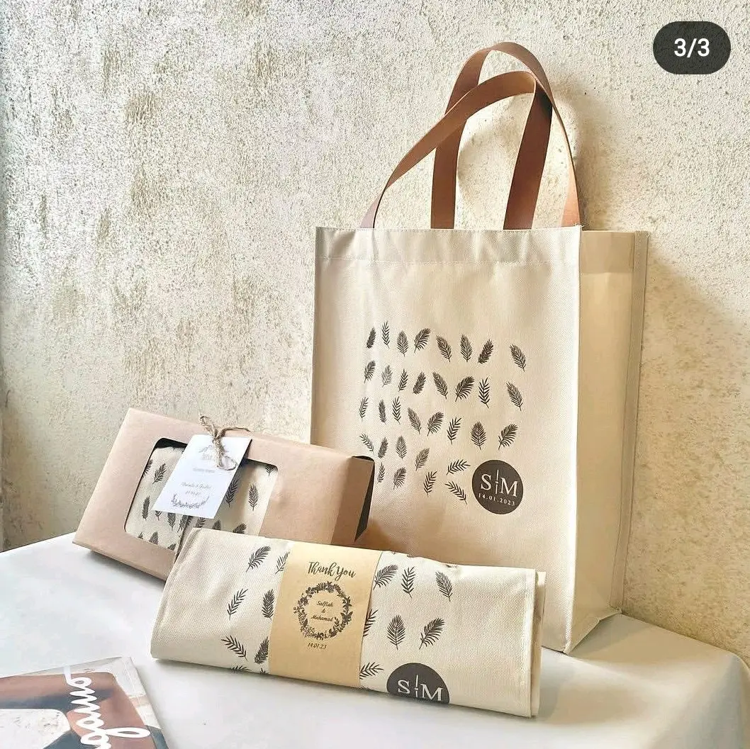 100pcs Tas Sovenir Costum Pernikahan Fatimah Bag Wedding