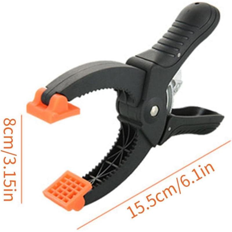 Product Introduction of Haciariba Spring for woodworking, Adjustable Wood Spring Clips, Reinforced Nylon with Powerful Clamping Force for Woodworking, Gluing Crafts 8