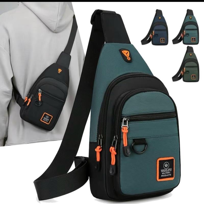 (LOẠI ĐẸP) Túi đeo chéo , đeo ngực thời trang, đa chức năng thích hợp đi làm, đi chơi, đi chạy bộ, thể thao, du lịch. Nam Túi Bao Tử