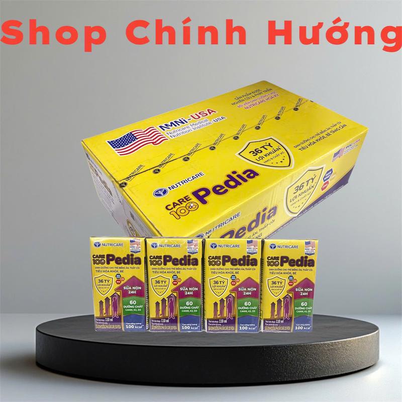 Sữa pha sẵn Pedia care nutricare milk với công thức dinh dưỡng tối ưu hộp 110ml- 180ml