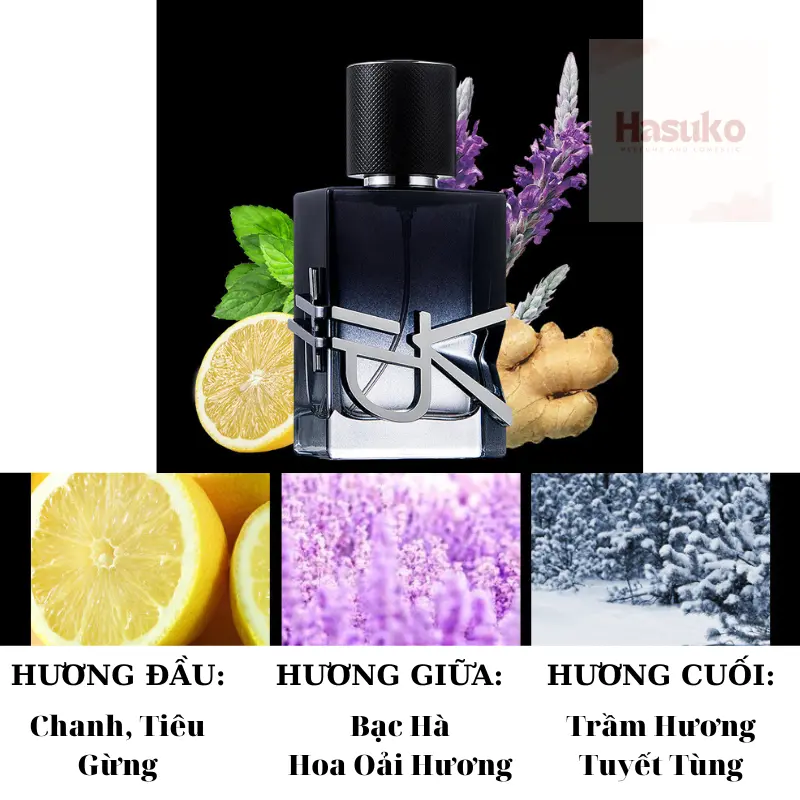 Nước Hoa Nam Chính Hãng Thơm Lâu Nam Tính Jean Miss YVP, Phong Cách Nam Tính, Dung tích 50ml Perfume Xịt Thơm 6