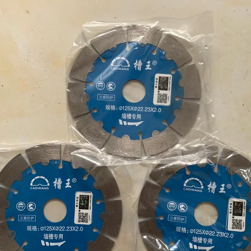 Lưỡi cắt bê tông 125 cho máy cắt tường 5 lưỡi hàng chất lượng 6