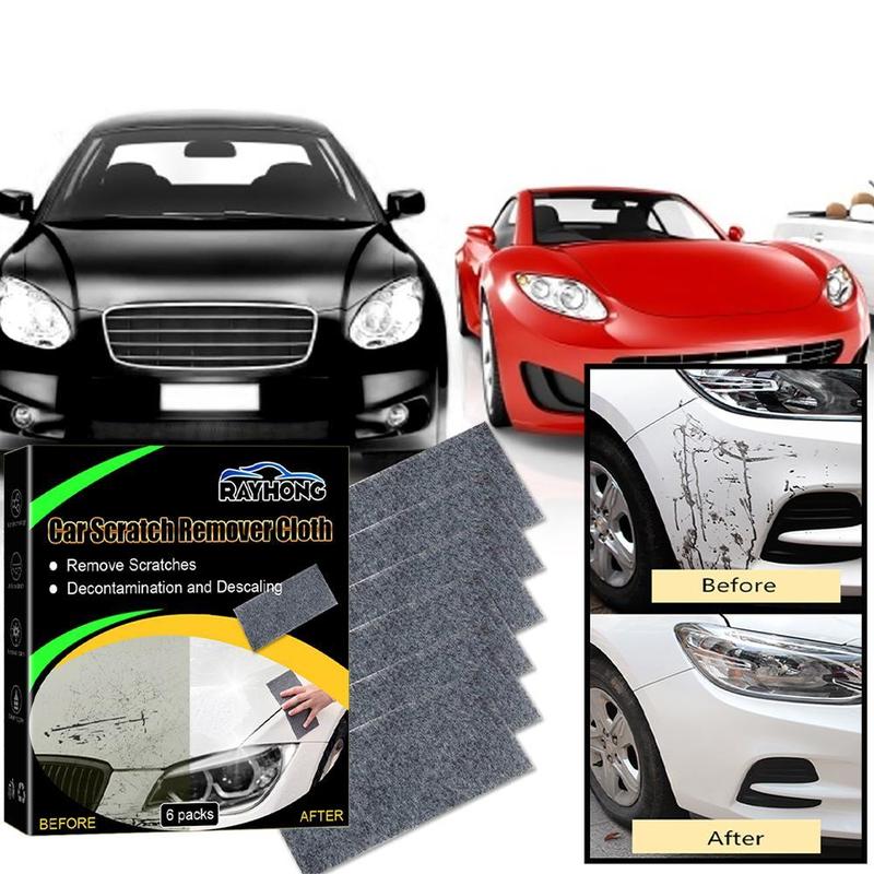 Product Introduction of 6PC Nano Car Scratch Remover Easily Repair Multifunction Cloth Restore Nano Nanosparkle D9F0 22