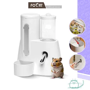 FOCAT X Tempat Makan Minum Hamster F34 Otomatis 2IN1 Pet Feeder / Dispenser