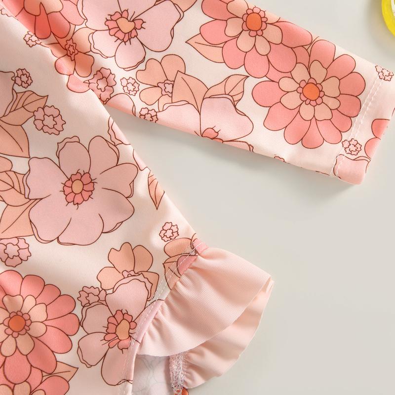 Product Introduction of Đồ Bơi Bảo Vệ Chống Phát Ban Cho Bé Gái Mới Biết Đi, Đồ Bơi Dài Tay In Hình Dâu Tây + Mũ Chống Nắng, Độ Tuổi: 0-3 Tuổi 38