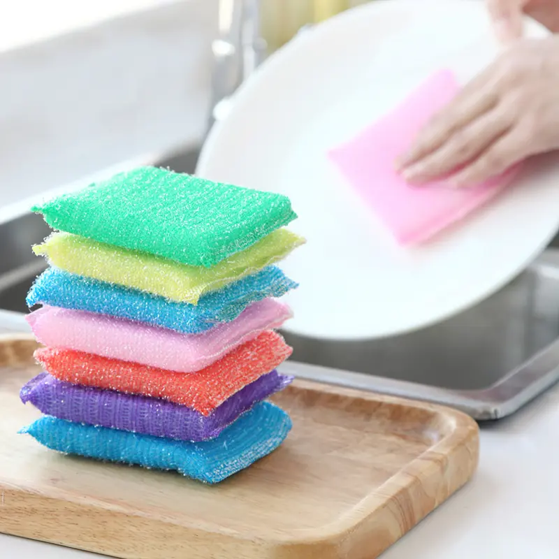 Combo 4 Miếng Cọ Rửa Chén Bát, Cọ Xoong Nồi EASE LIFE Bọt Biển Rửa Bát Làm Sạch Đồng 1