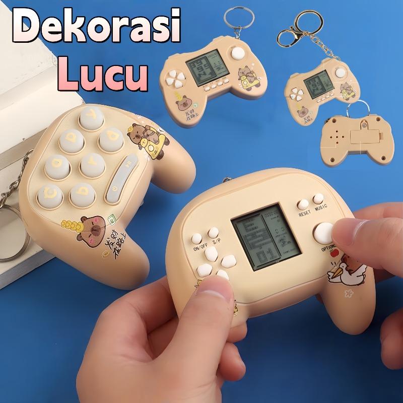 Gantungan Kunci Konsol Game Capybara / Gantungan Kunci Konsol Mini Konsol Game Portable Tangan Nyaman Untuk Rumah / Dekorasi Lucu