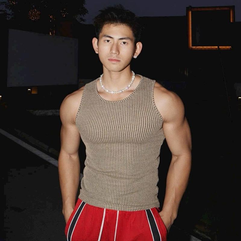  Áo Thun 3 Lỗ - Chất Gân Nhung - Co Giãn - Form Body 