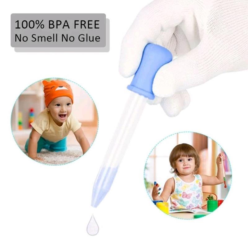 Product Introduction of 1PCS Pipet Tetes Obat Bayi Anak Ukuran 5ml Alat Bantu Minum Makan Feeder Dropper A001 2