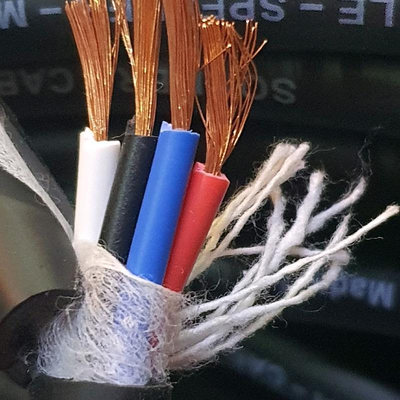 Combo Dây loa 4 lõi Sommer Đức lõi đồng 1.5mm mềm dẻo, không bị xoắn 5