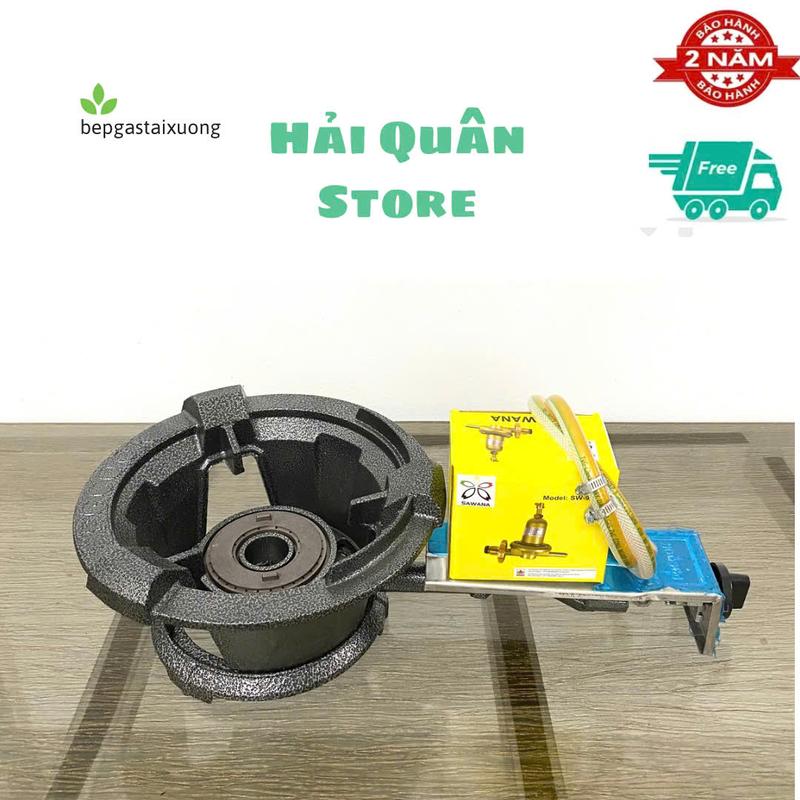 Bộ sp bếp công nghiệp tĩnh điện loại 1 kèm van dây công nghiệp Inox bếp acn