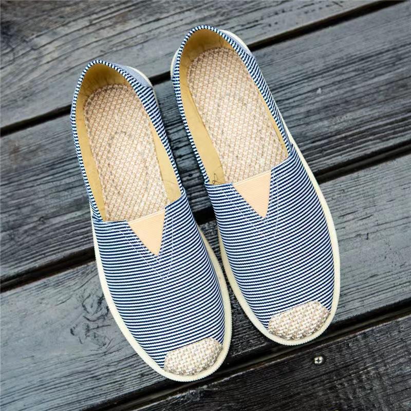 20242023 New Canvas Shoes Women's Shoes Korean Style Leisure Cloth Shoes Low-Cut Lightweight Comfortable Breathable One Pedal Women's Shoes 4