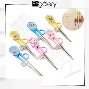 molamola HL0577 Sumpit Anak Karakter / Sumpit Anak Belajar Makan Model Kartun Y1708