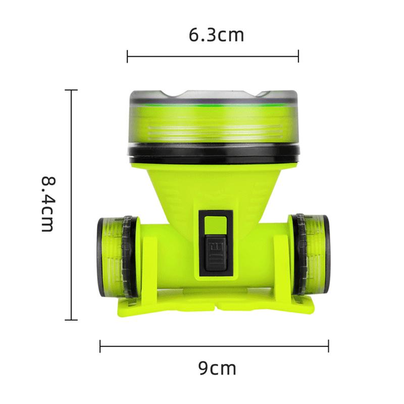 Product Introduction of 【Local】Diving Headlight Rechargeable Professional Flashlight Waterproof Led Fishing Flashlight 1200mAh 34