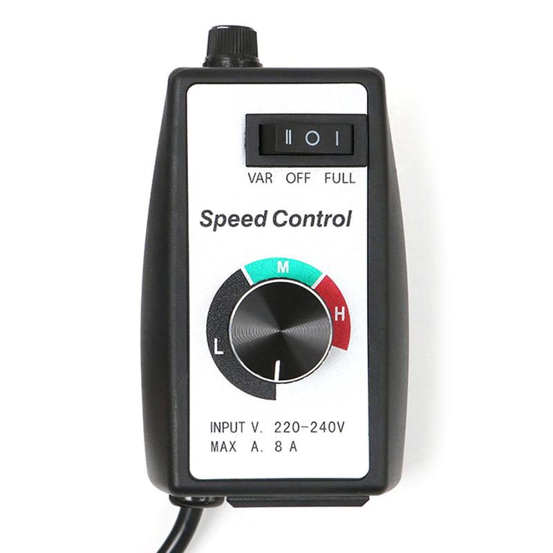 Product Introduction of Universal EU Plug 230V 8A Stepless Motor Speed Controller Adjuster Duct Fan Governor Switch Dimmer Electric Speed Regulator Electrical Accessories 73